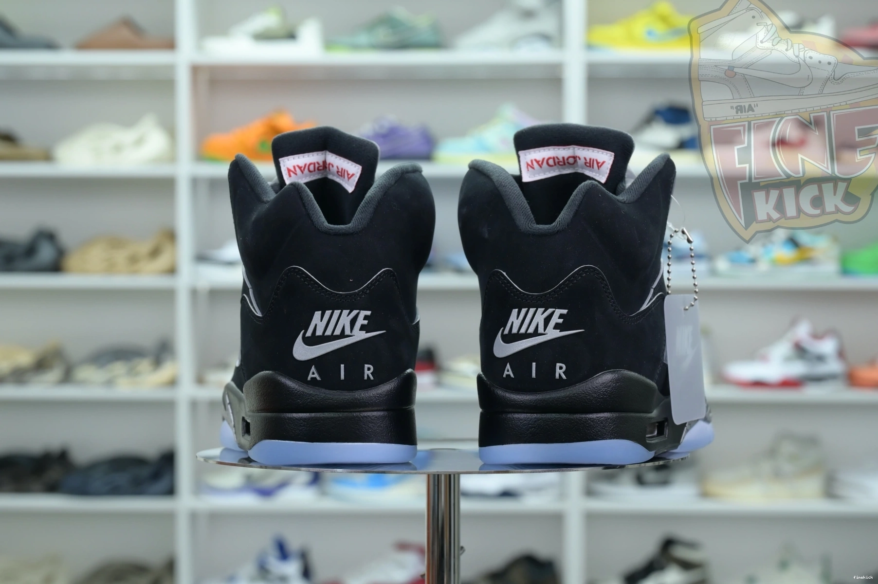 Jordan REIMAGINED” Air METALLIC 5“BLACK Jordan 0708